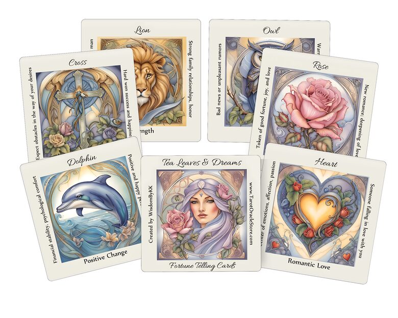 Tea Leaf and Dreams oracle cards